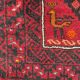 Vintage carpet belutch turkmen 106x188 cm