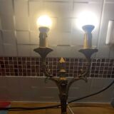 Paire d’applique en bronze style Louis XVI