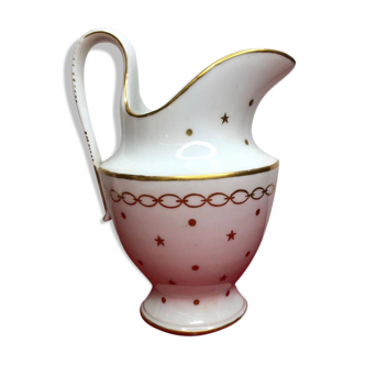 Empire-style porcelain pitcher