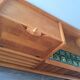 Guillerme et Chambron high sideboard, bar buffet, vintage secretary