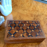 Old marquetry box