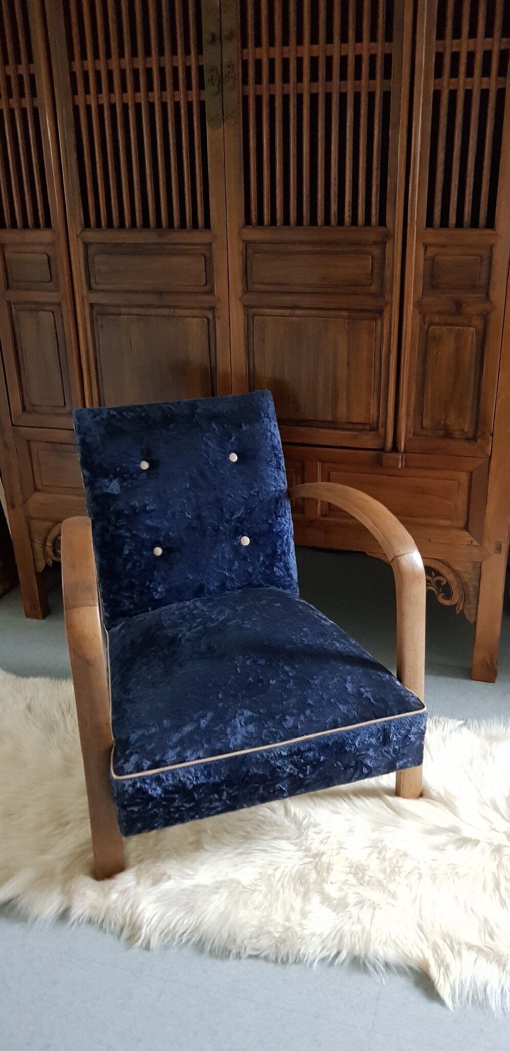 Tapis peau de chèvre 140x70cm
