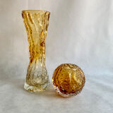Ensemble de vases Oberglass, Autriche, années 1970
