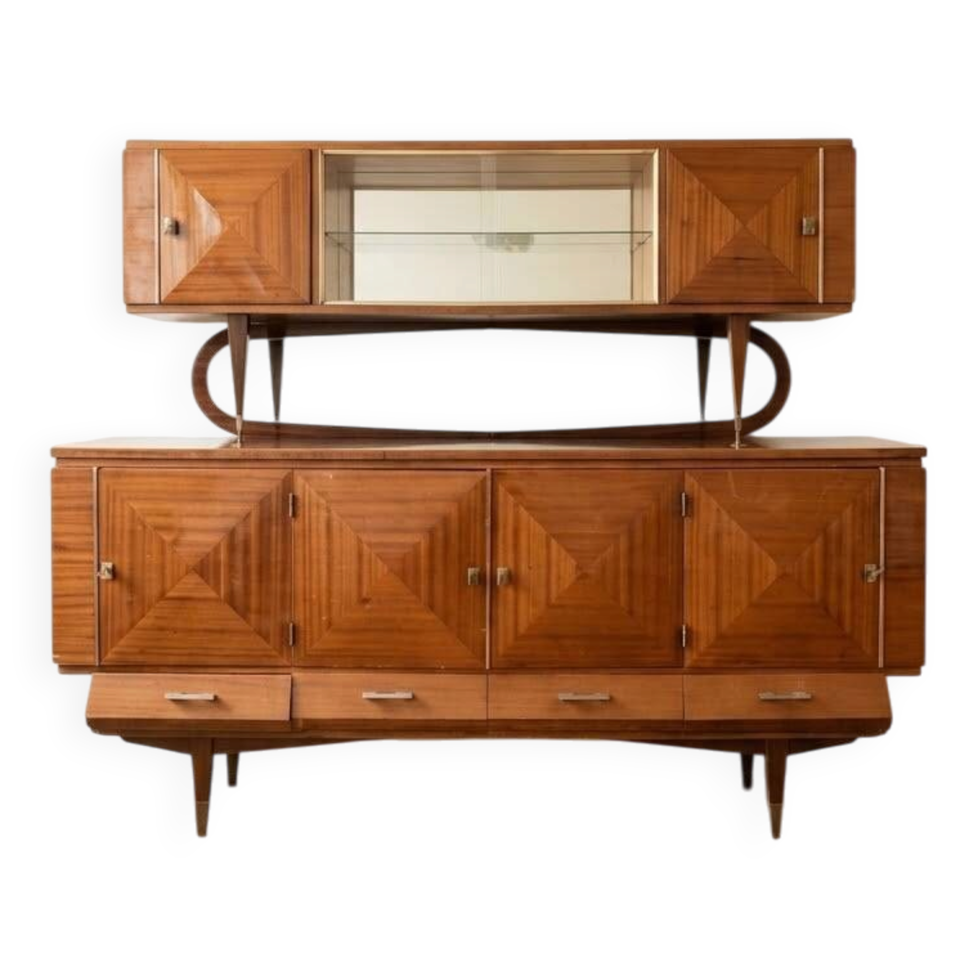 1950s Retro Wooden Sideboard