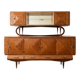 1950s Retro Wooden Sideboard