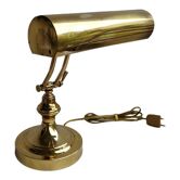 Lampe de banquier vintage