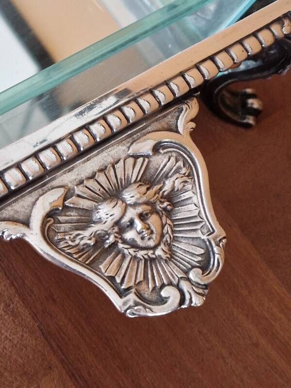 Christofle - Centrepiece or planter - In silvered bronze