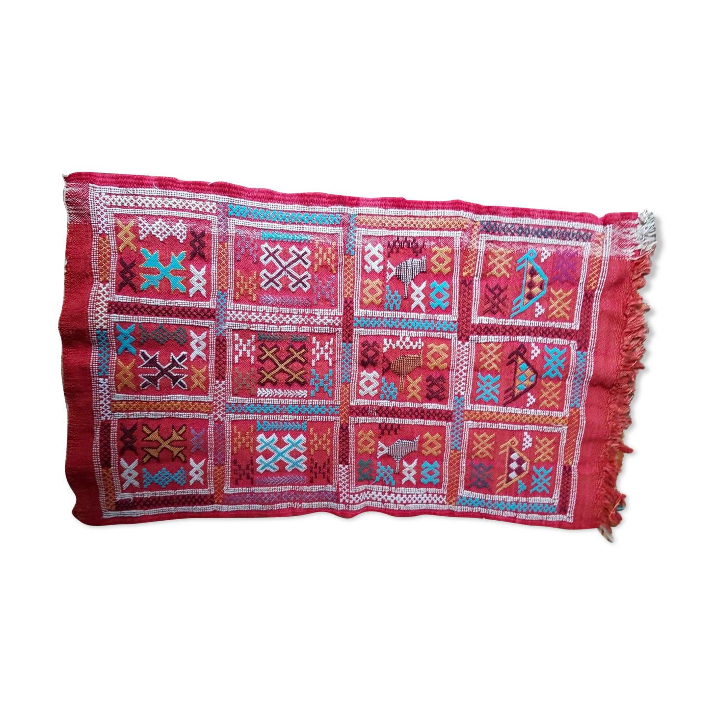 Berbere carpet kilim tribal zimour