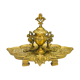 Encrier en bronze doré