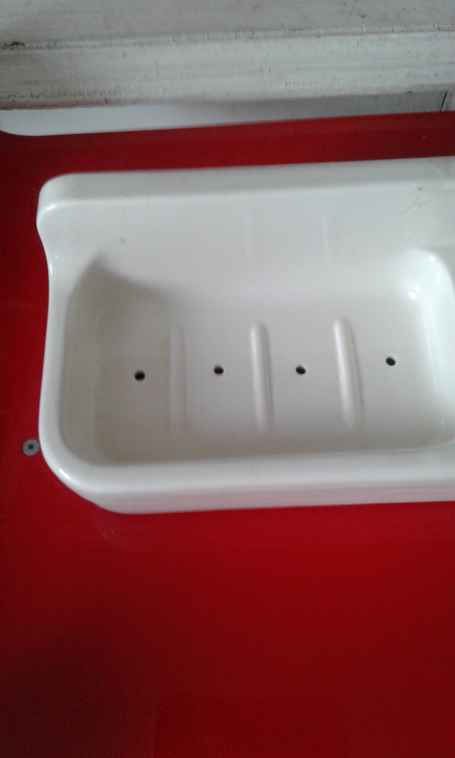 Vintage ceramic soap holder