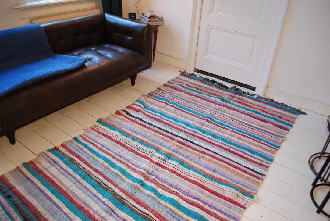 Vintage bohemian carpet 260x157cm