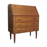 Teak Secretaire by Kai Kristiansen for Feldballes Møbelfabrik, 1960s