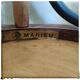 Pair of high bistro stools