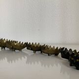 Hedgehog ashtrays by Walter Bosse for Hertha Baller vintage 1950