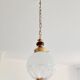 Large Mid-Century Murano Glass Pendant / Ceiling Lamp from Mazzega, Italy, 1970s