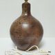 Lamp foot sandstone pyrity vintage height 31 cm