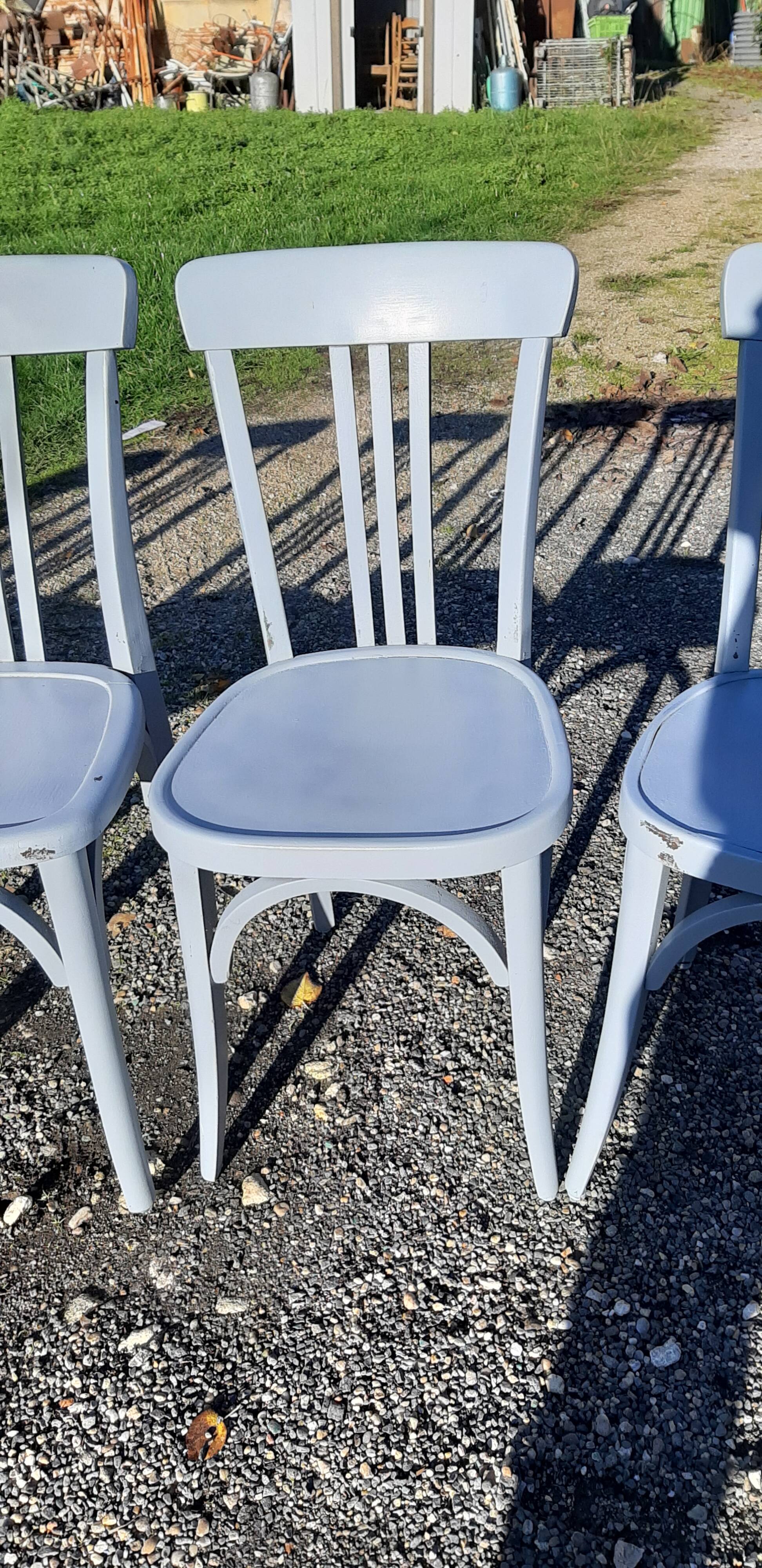 6 chaises de bistrot, Thonet