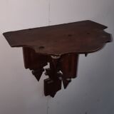 Small solid wood console