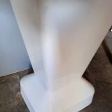 Washbasin design epoch 1970s enamelled ceramic