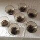 Set of seven Champagne glasses