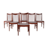 6 chairs Arne Vodder edit by Sibast