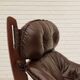 Années 1970, design norvégien par Odd Knutsen pour Hjellegjerde Møbler, chaise longue modèle "Luna", originale.