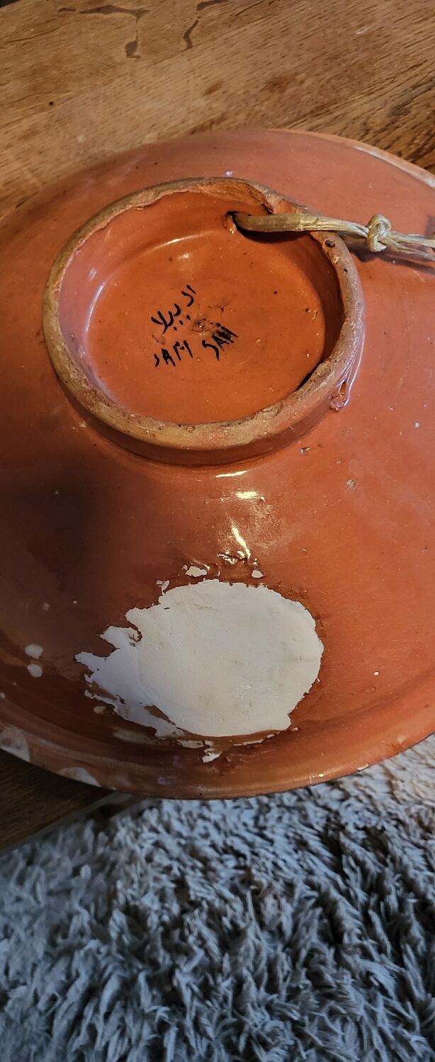 Moroccan art dish