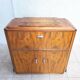 Art Deco walnut burl bar
