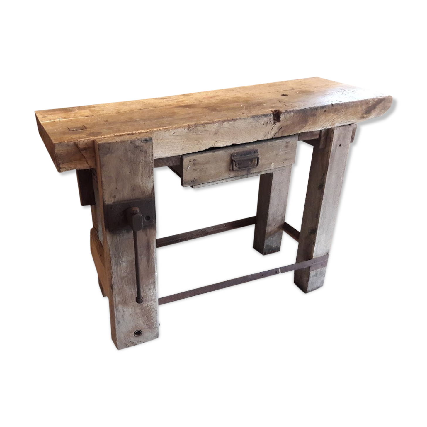 Établi de menuisier ancien
