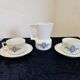 Duo of coffee cups in porcelain