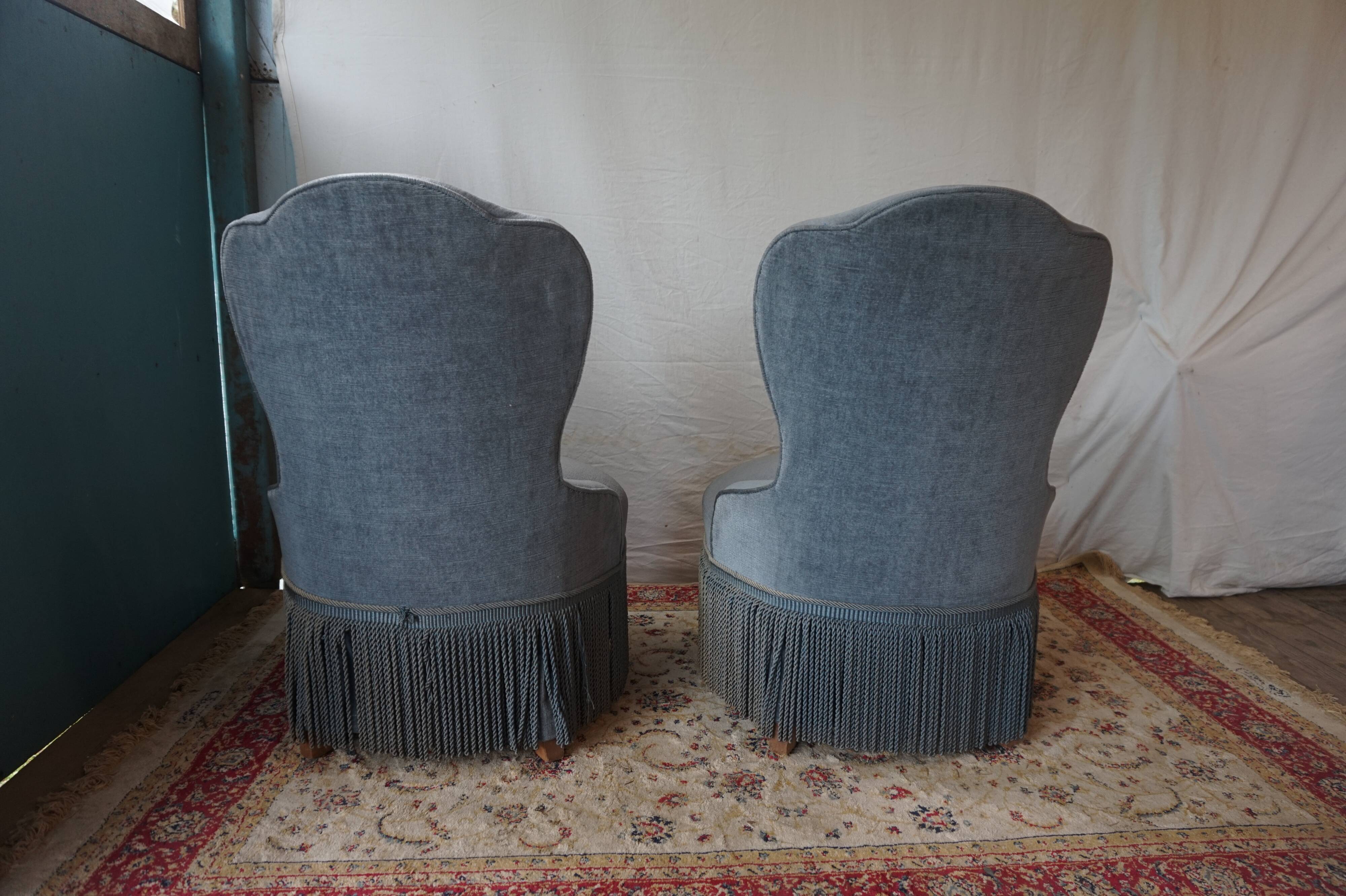 Pair of armchairs