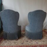 Pair of armchairs