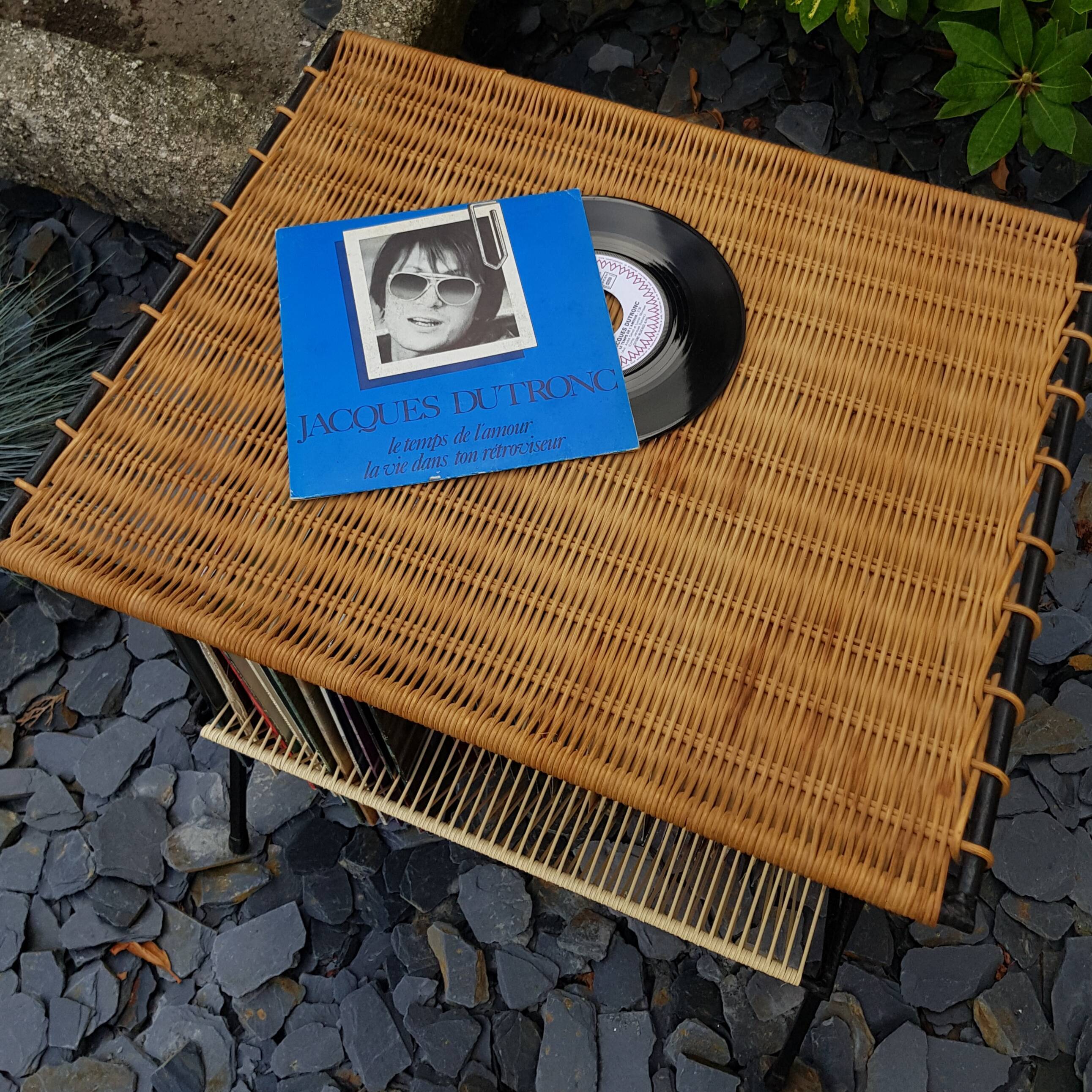 Vinyl record cabinet
