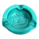 1950s ceramic ashtray signed Charlotte Corbin