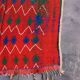 Red Boujad Moroccan rug - 145 x 226 cm