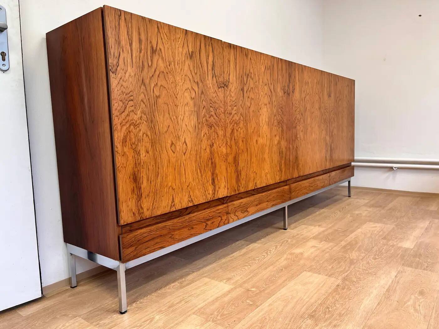 Buffet / Haut buffet Behr en palissandre B60 de Dieter Waeckerlin, 1959