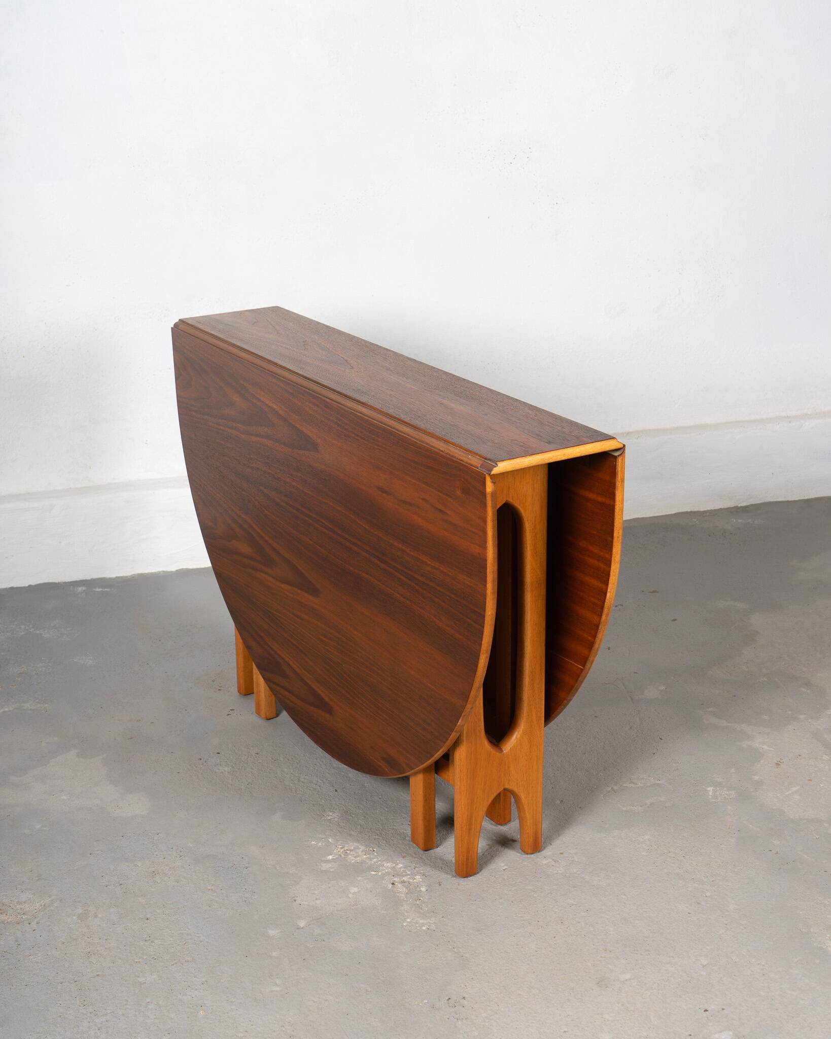 Mid Century Teak Foldable Dining Table made in Norway