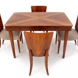 Table with chairs, Czechoslovakia. After renovation.