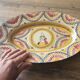 Plat Art déco en céramique Henriot Quimper