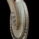Art deco period wall lamp, tulip signed maynadier