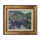 Tableau Impressionniste - Scène Portuaire