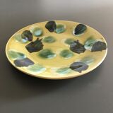 Speckled decorative plate