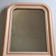 Vintage Louis Philippe style apricot table mirror 53 cm x 45 cm