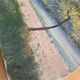 HST/P painting “Live and wooded riverside with fortification” (20th century)