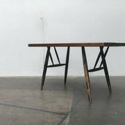 Pirkka Early dining table from the mid-century by Ilmari Tapiovaara for Laukaan Puu, 1960s.