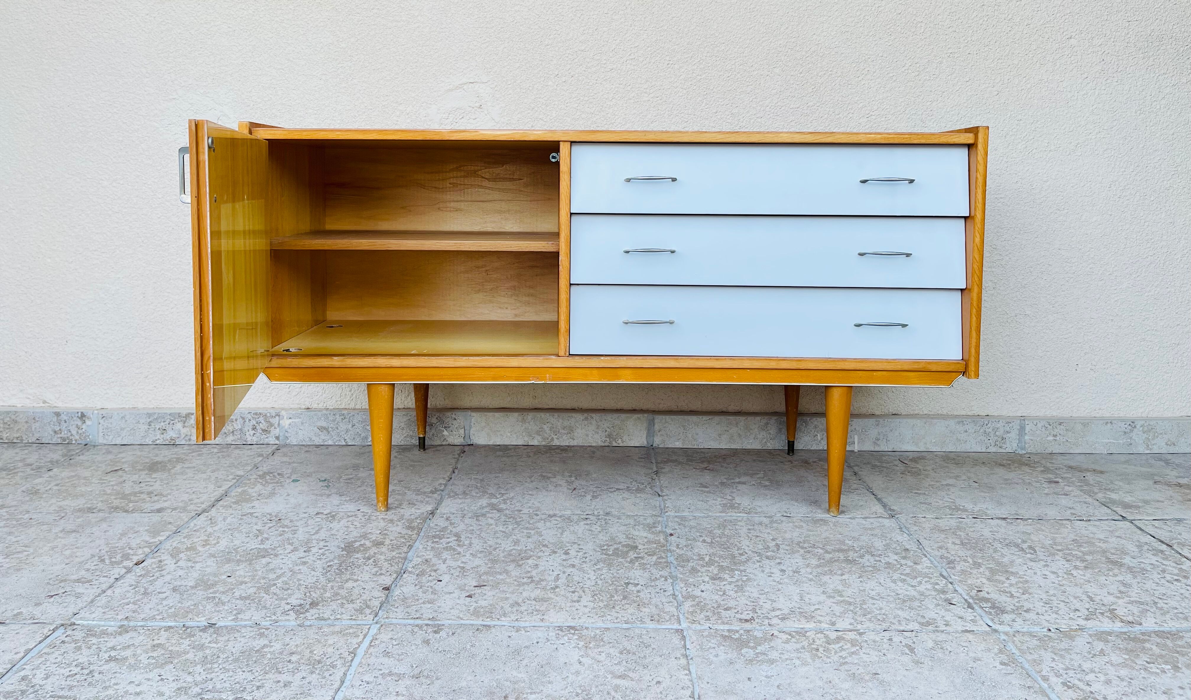 Vintage oak sideboard