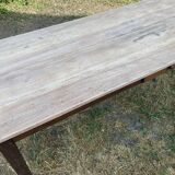 Oak farmhouse table