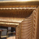 Mirror carved and gilded wood from the 80