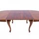 Large extendable table with eight chairs, late 19th century, France. After renovation.