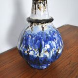 Glazed ceramic handmade Danish Mid-Century Modern Table Lamp